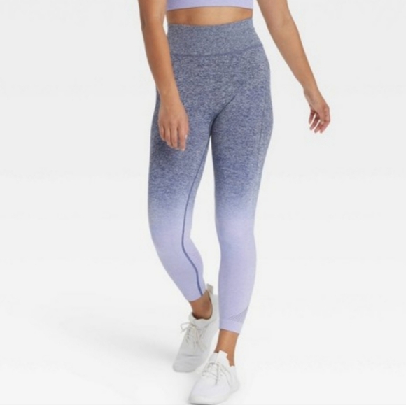 all in motion Pants - NWT All in Motion Ombre Leggings Women's XS Blue Purple Sporty Athletic Outdoor